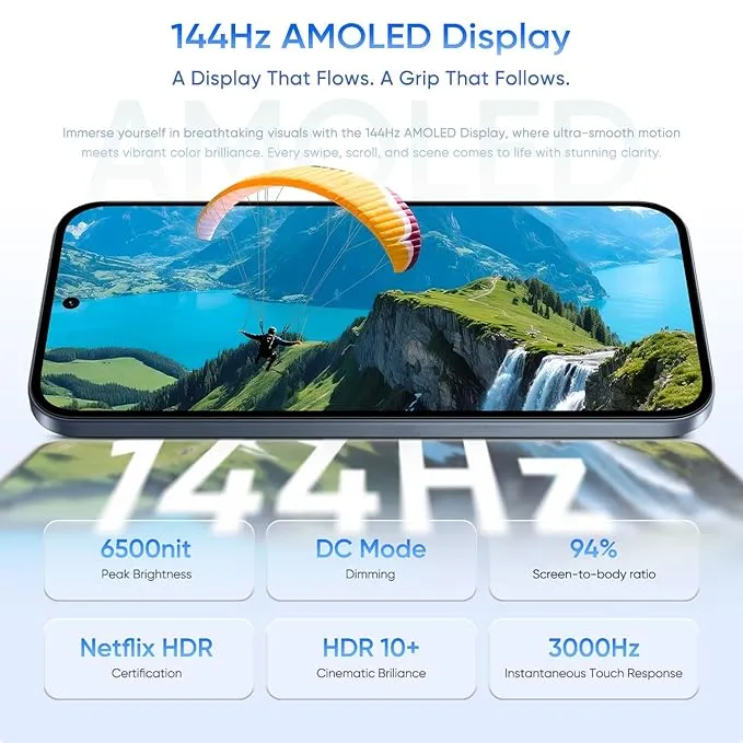 Realme 16 Pro 5G (Pebble Grey, 8 GB RAM, 256 GB Storage) gallery image