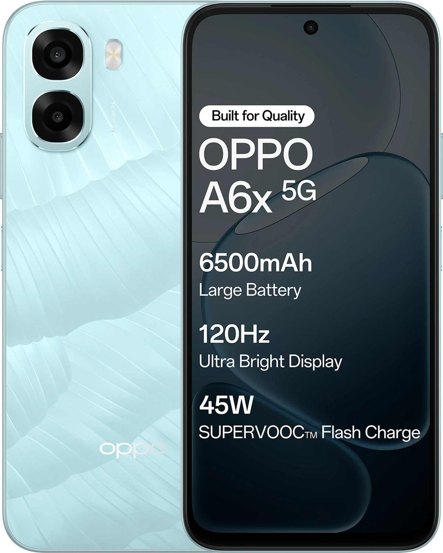 OPPO A6x 5G (Ice Blue, 6 GB RAM, 128 GB Storage)