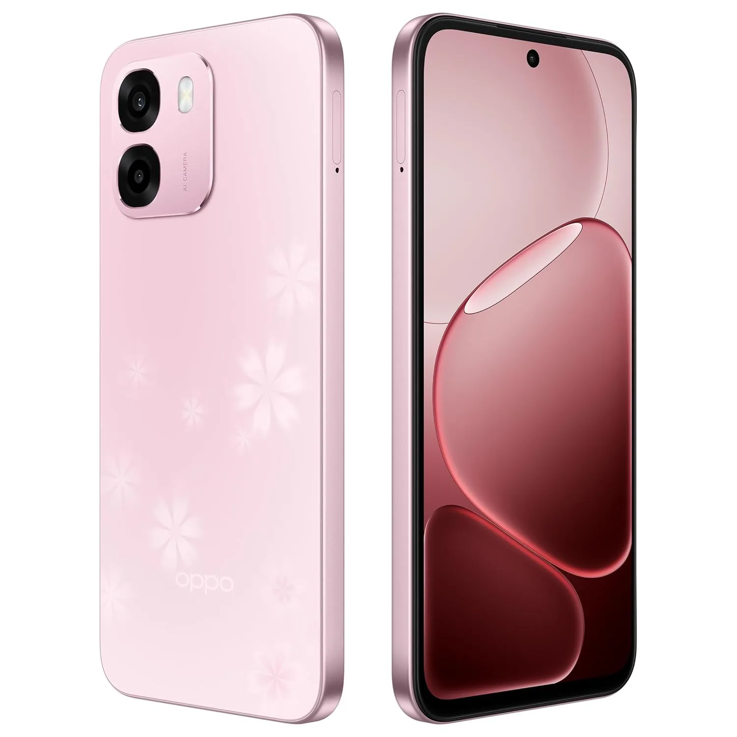 OPPO A6 5G (Sakura Pink, 4 GB RAM, 128 GB Storage) gallery image